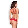 Obsessive Комплект "860-SET-3" красный