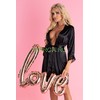 LivCo Corsetti Fashion Пеньюар и трусики "Ariladyen" черный