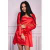 LivCo Corsetti Fashion Пеньюар, сорочка и трусики "Jacqueline" красный