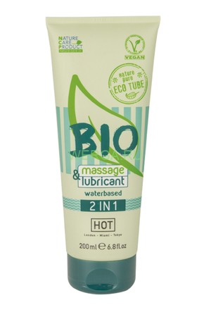 HOT Интимный массажный гель "Bio" 200ml