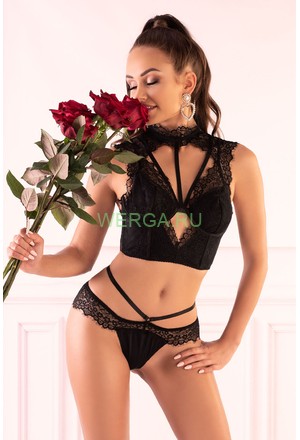 LivCo Corsetti Fashion Комплект "Obsidian" черный