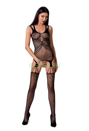 Passion Боди-комбинезон "BS070" черный