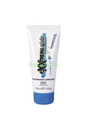 HOT Лубрикант на водной основе анальный "Exxtreme glide" 100ml