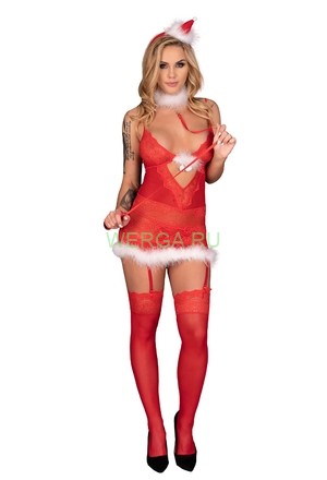 LivCo Corsetti Fashion Комплект "Niphrea" красный
